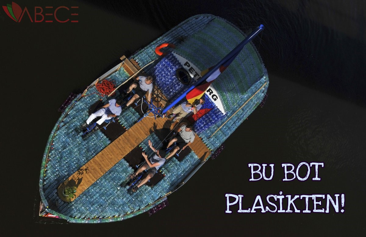 Atık Pet Şişeden Tekne Yaptılar