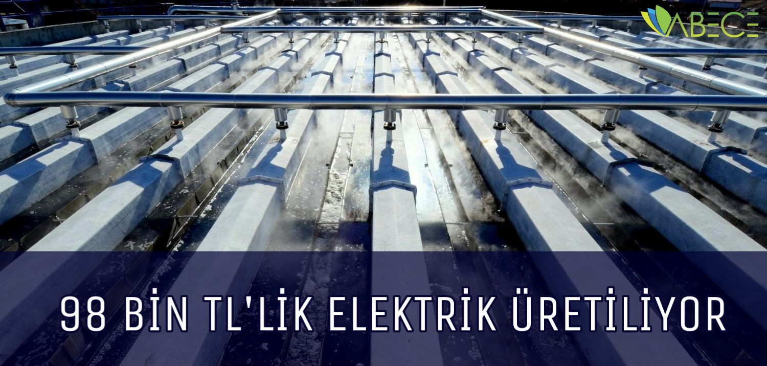 Batman Belediyesi Atık Su Tesisinde 98 Bin Tl'lik Elektik Üretiliyor