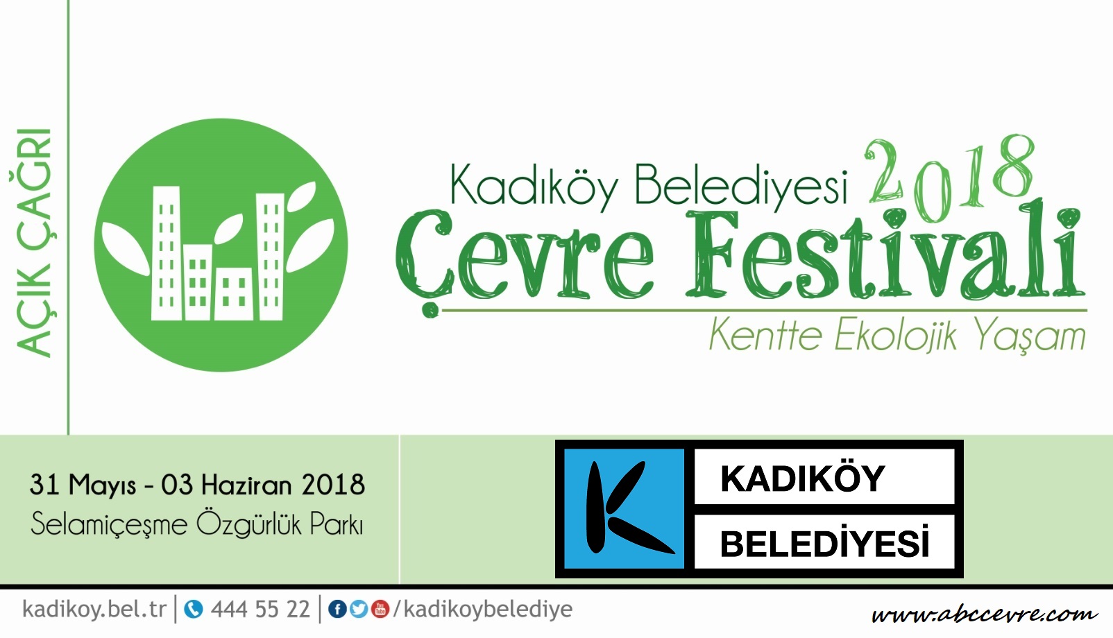 Kadıköy Çevre Festivali 31 Mayıs'ta Başlıyor!