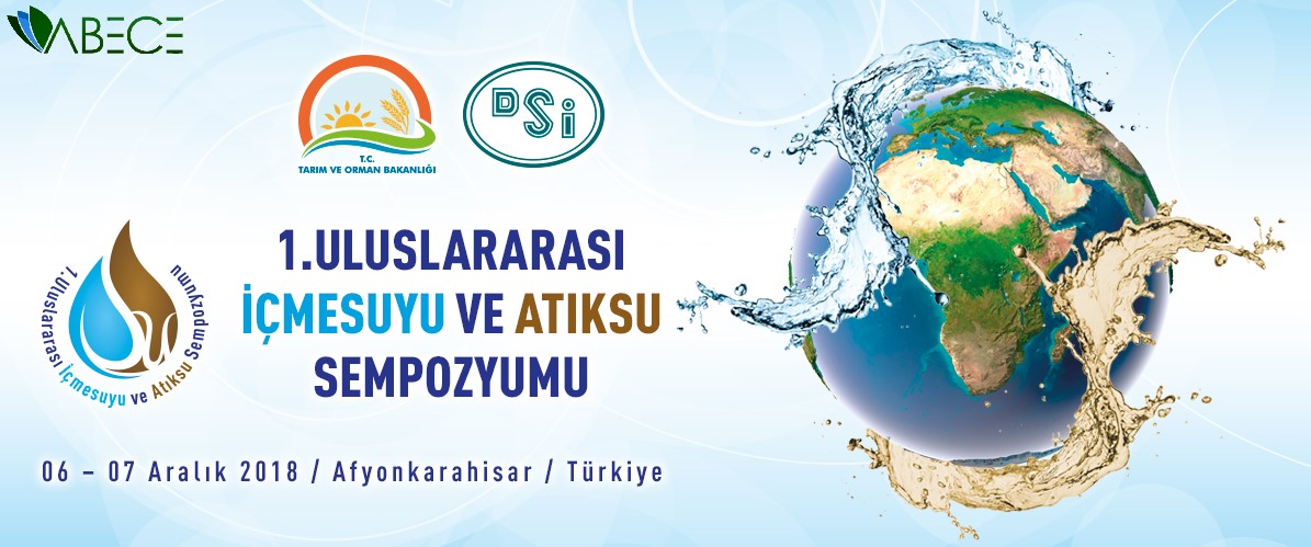 1. Uluslararası İçme Suyu ve Atıksu Sempozyumu Aralık'ta Düzenlenecek